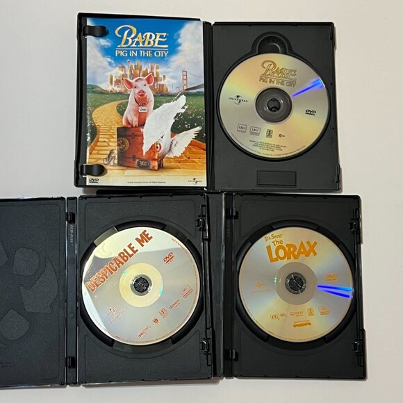 Assorted Lot of 10 Kids Movies DVDs Disney Universal Lego Minions Dr. Seuss - Picture 10 of 10